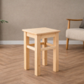 Taboret drewniany (sosnowy) - Naturalna sosna