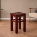 Taboret drewniany (sosnowy) - Palisander (Sopur 26-32)